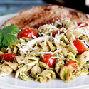 Cilantro Pesto Pasta with Chicken